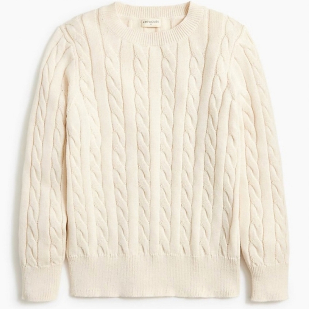 NWT Crewcuts Cable-Knit Sweater